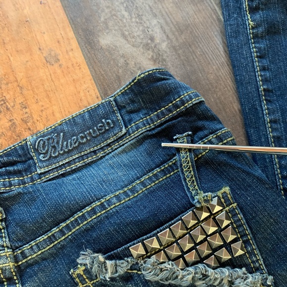 Blue Crush Studded Embellished Jeans - Picture 4 of 6